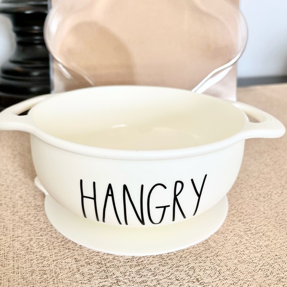 🆕Rae Dunn HANGRY Baby Feeding Silicone Suction Bowl - Picture 3 of 9